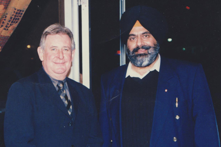 Alberta premier with kulmit sangha in DPS Alberta premier with kulmit sangha in DPS